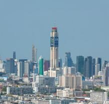 Baiyoke Sky Tower – jedno z miejsc, które warto zobaczyć dla widoku na stolicę Tajlandii.